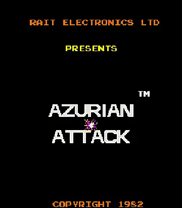 Azurian Attack screen shot title